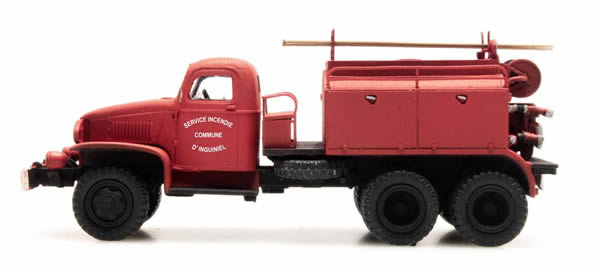 REE Modeles CB-075 - GMC C.C.F.L Tank Truck for Forest Fire Froger Steel Cabin INGUINIEL